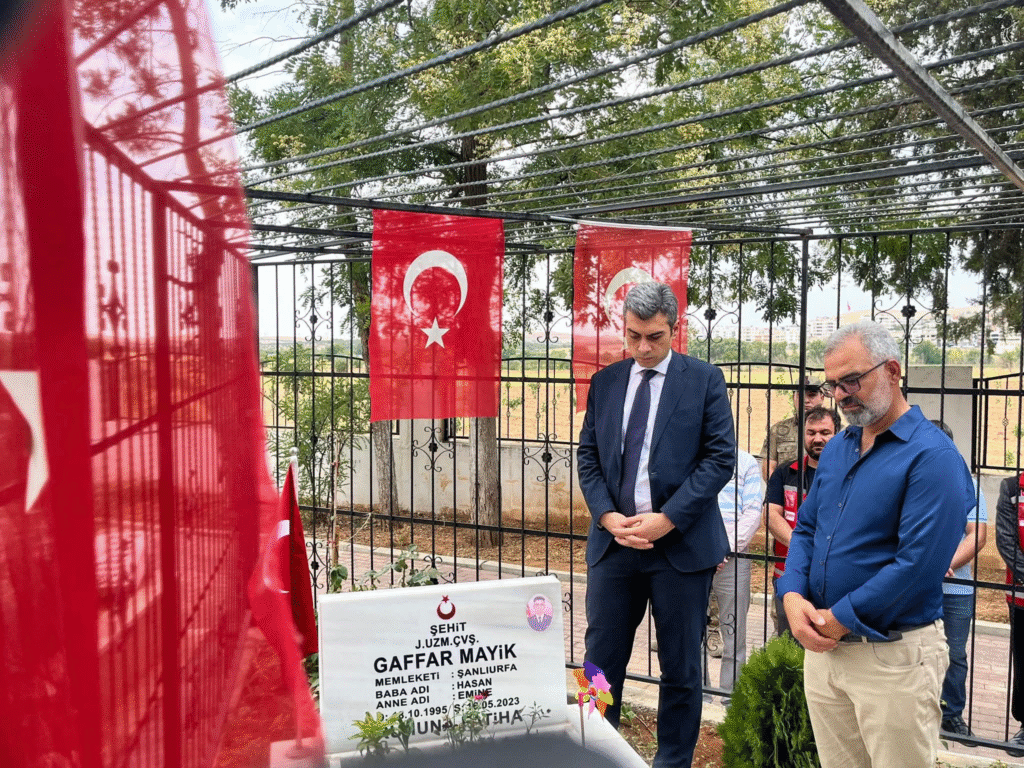 Kaymakamımız Reşit Özer ÖZDEMİR, Şehit Yakınlarını Unutmadı