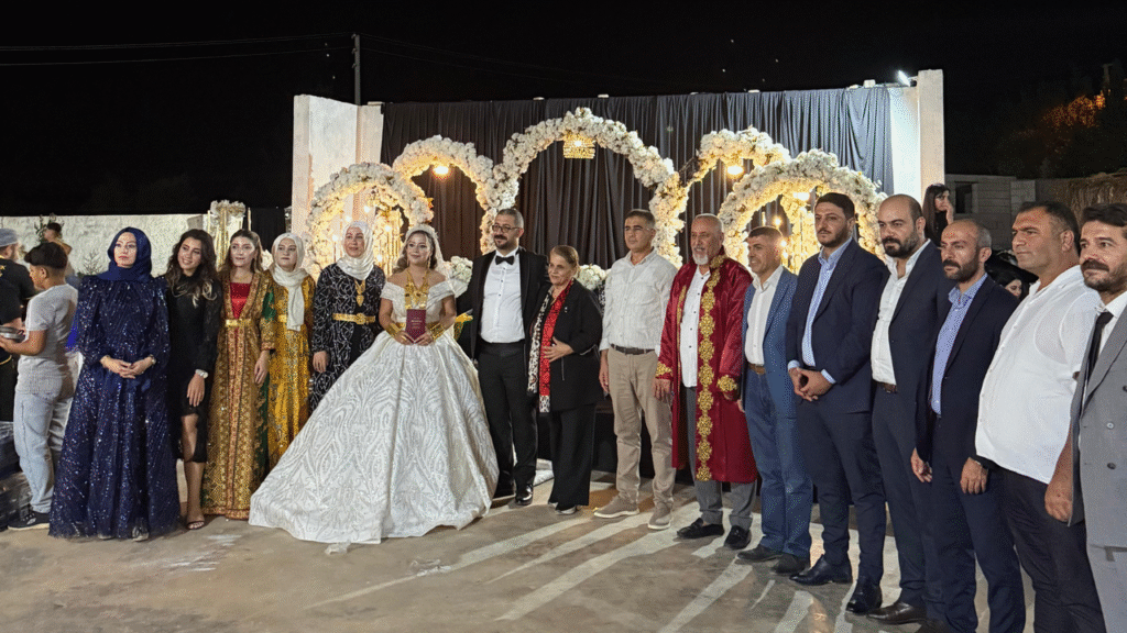 Şanlıurfa’da Beyaztaş ile Güneşli Ailelerinin Görkemli Düğünü